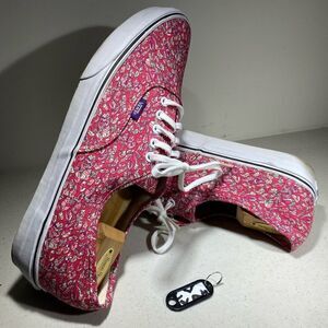 Vans Womens Sneakers Size 13 M Pink Floral Low Top Casual Shoes TC6D